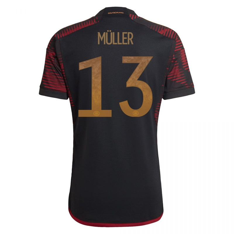 Camiseta Thomas Müller Alemania 22/23 II (Away) - Hombre