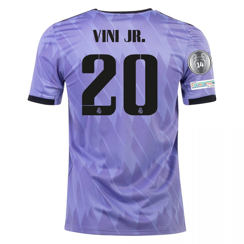 Camiseta Vinicius Jr. Real Madrid 22/23 Champions League II (Away) - Hombre