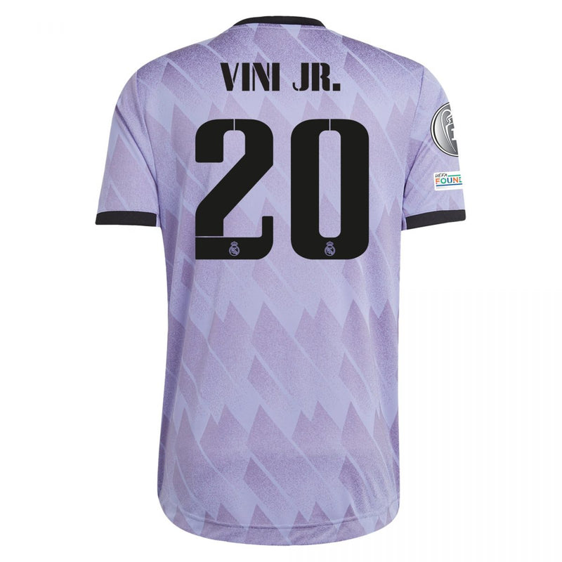 Camiseta Vinicius Jr. Real Madrid 22/23 Versión del Jugador Champions League II (Away) - Hombre