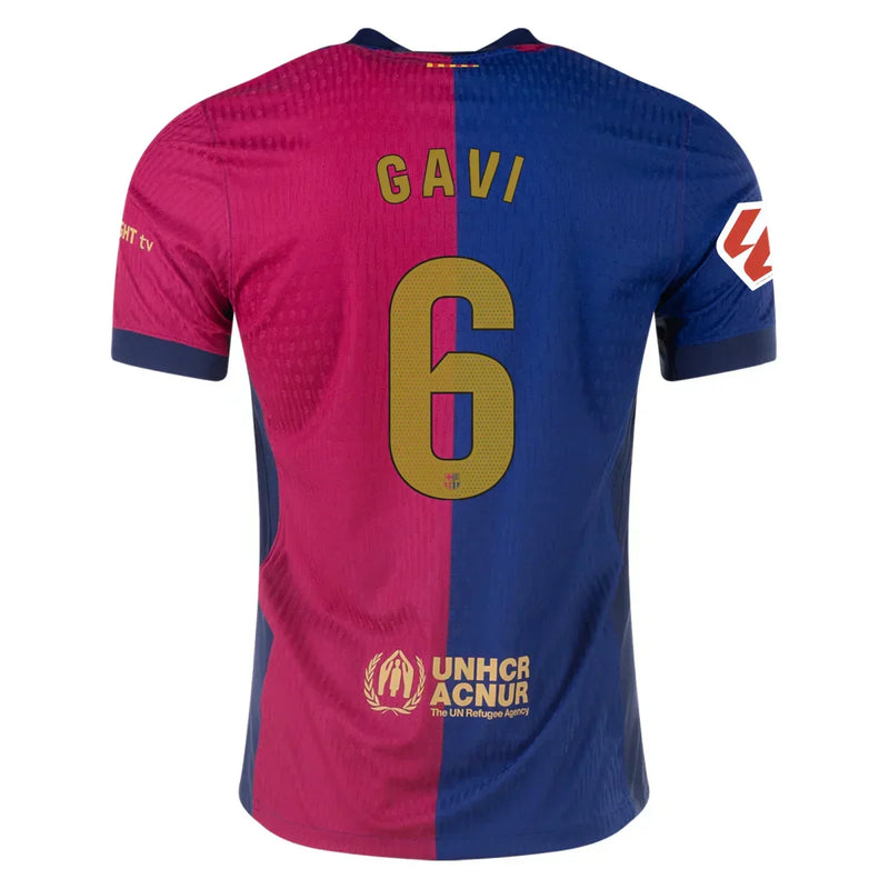 Camiseta Gavi Barcelona 24/25 Versión del Jugador I (Home) - Hombre