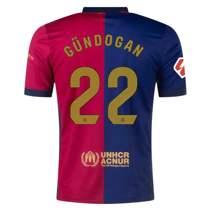 Camiseta Ilkay Gündoğan Barcelona 24/25 I (Home) - Hombre