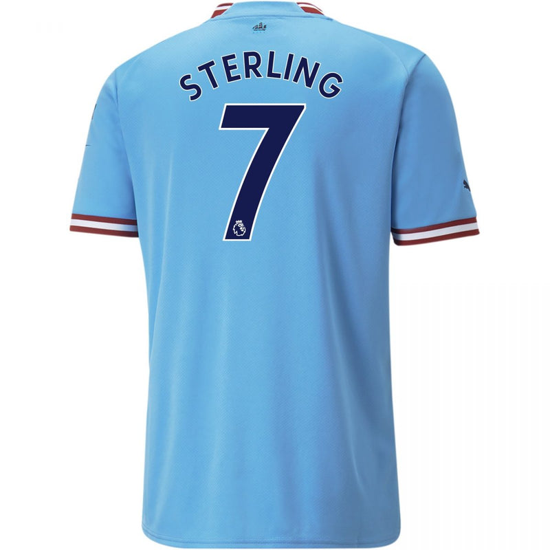 Camiseta Raheem Sterling Manchester City 22/23 I (Home) - Hombre