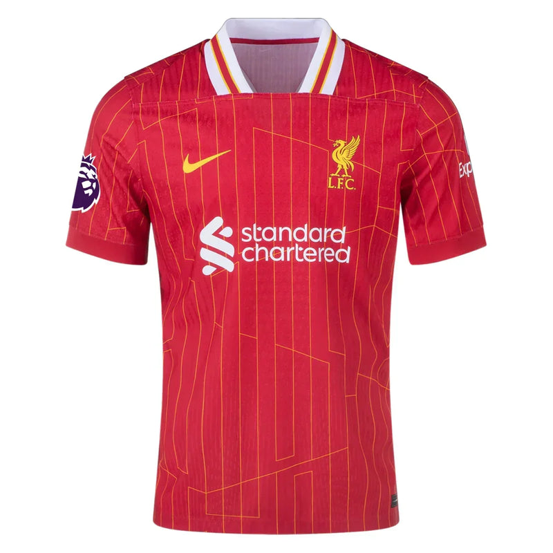 Camiseta Virgil van Dijk Liverpool 24/25 Versión del Jugador I (Home) - Hombre