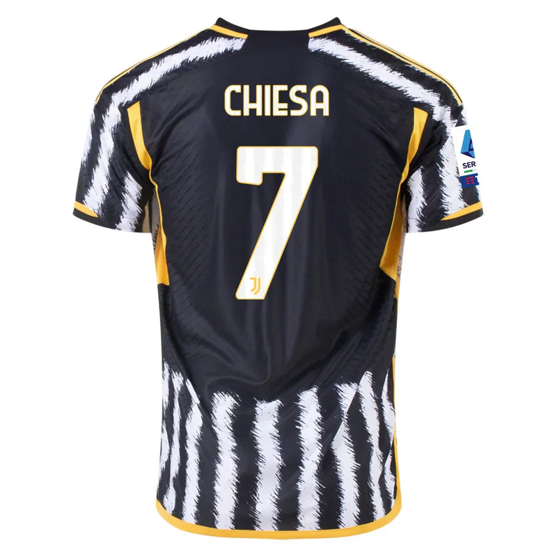 Camiseta Federico Chiesa Juventus 23/24 Versión del Jugador I (Home) - Hombre