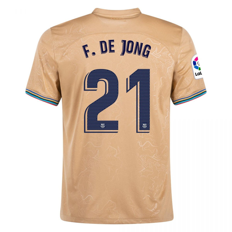 Camiseta Frenkie de Jong Barcelona 22/23 II (Away) - Hombre