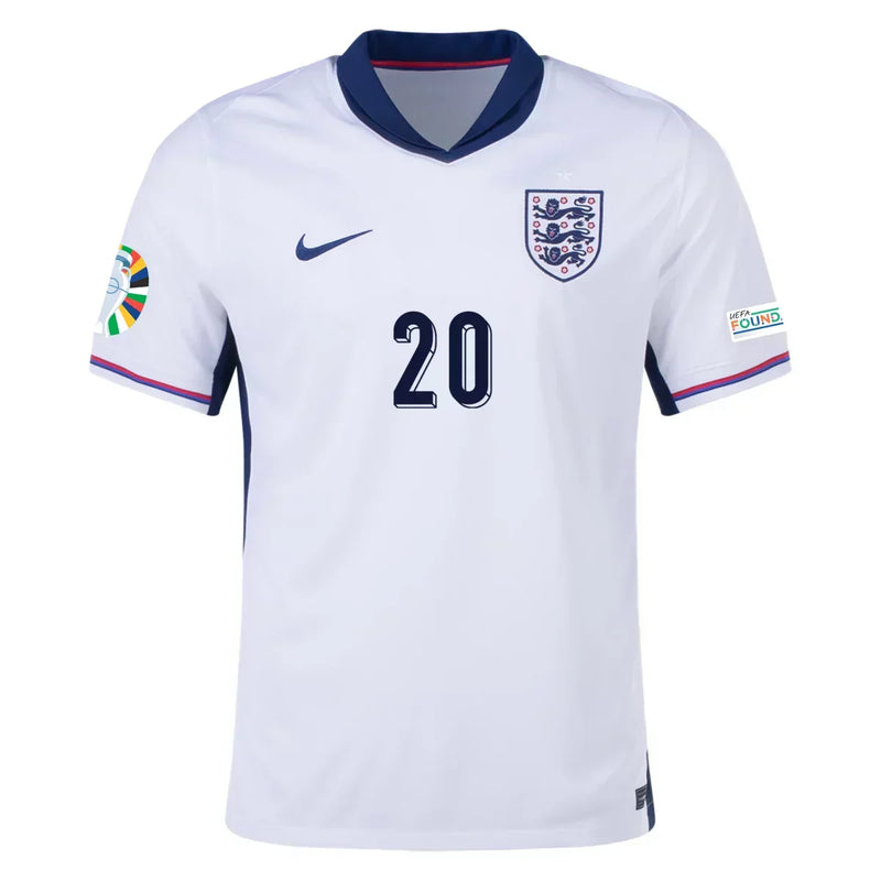 Camiseta Phil Foden Inglaterra 24/25 I (Home) - Hombre