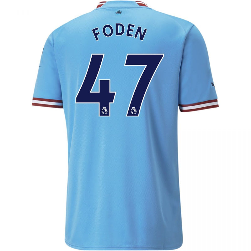 Camiseta Phil Foden Manchester City 22/23 I (Home) - Hombre