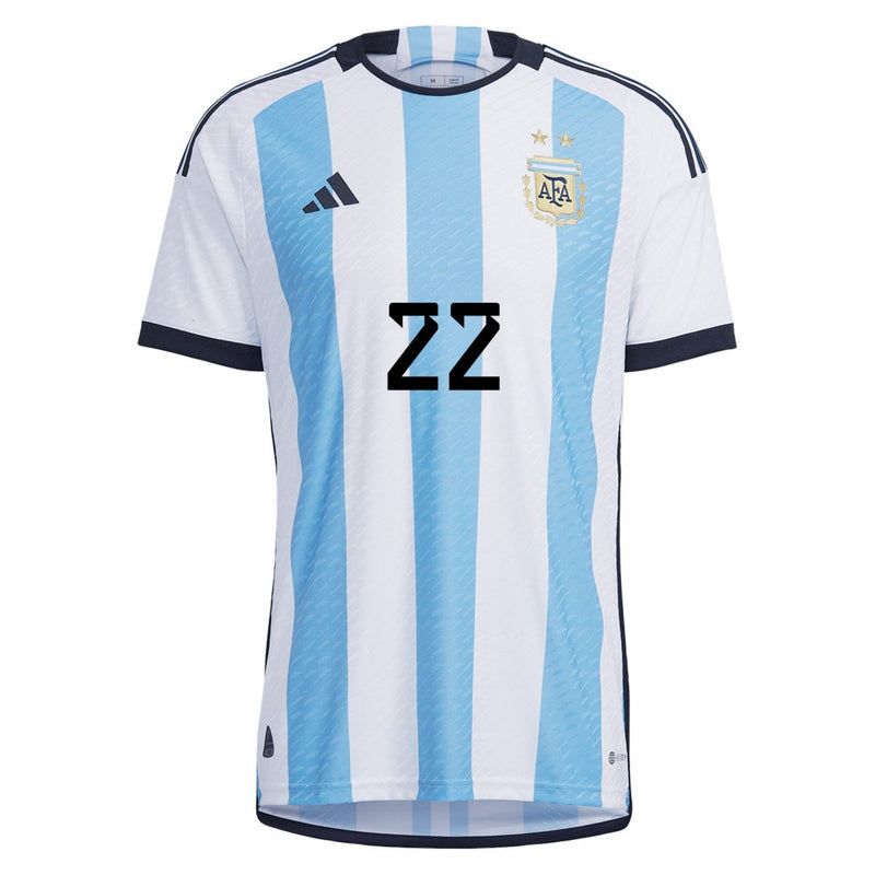 Camiseta Lautaro Martínez Argentina 22/23 Versión del Jugador I (Home) - Hombre