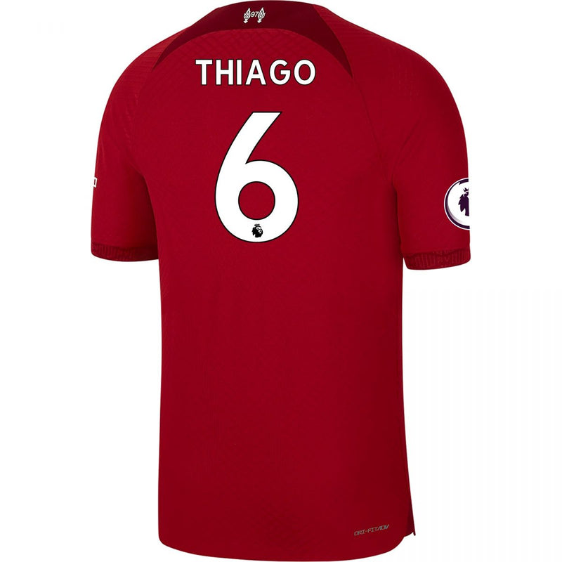 Camiseta Thiago Alcântara Liverpool 22/23 Versión del Jugador I (Home) - Hombre