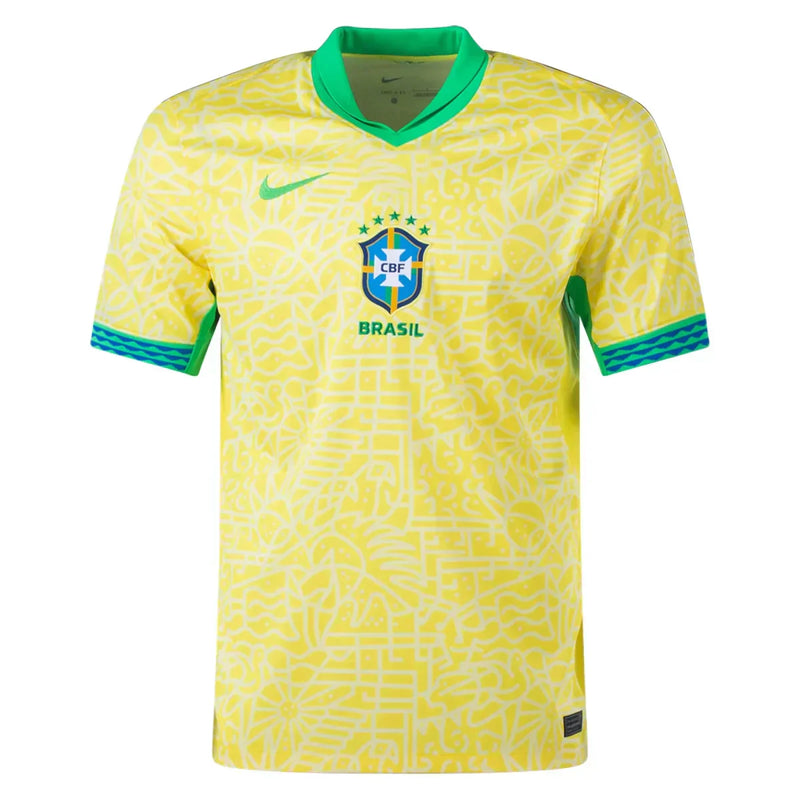 Camiseta Brasil 24/25 Versión del Jugador I (Home) - Hombre