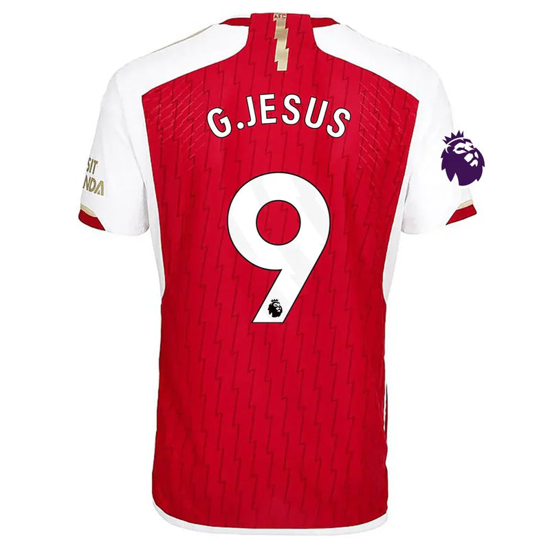 Camiseta Gabriel Jesus Arsenal 23/24 Versión del Jugador I (Home) - Hombre