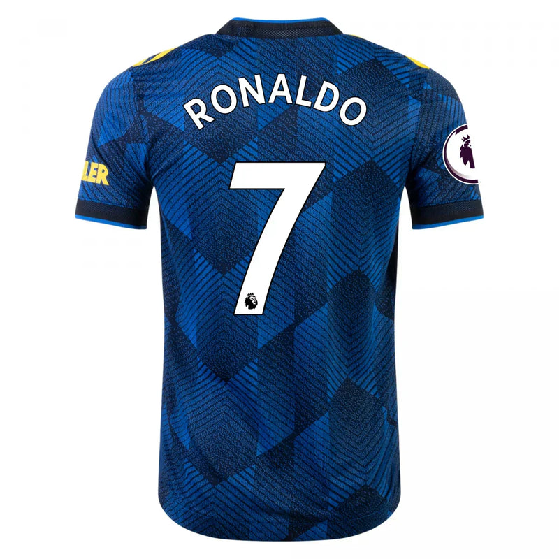 Camiseta Cristiano Ronaldo Manchester United 21/22 Versión del Jugador III (Third) - Hombre