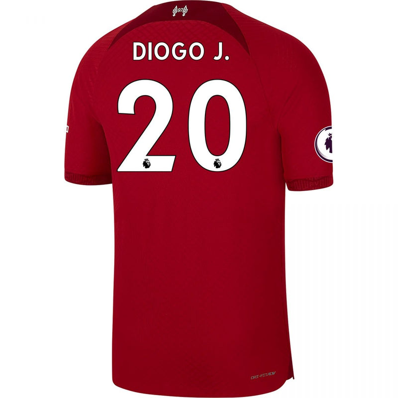 Camiseta Diogo Jota Liverpool 22/23 Versión del Jugador I (Home) - Hombre