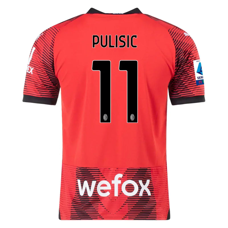 Camiseta Christian Pulisic AC Milan 23/24 I (Home) - Hombre