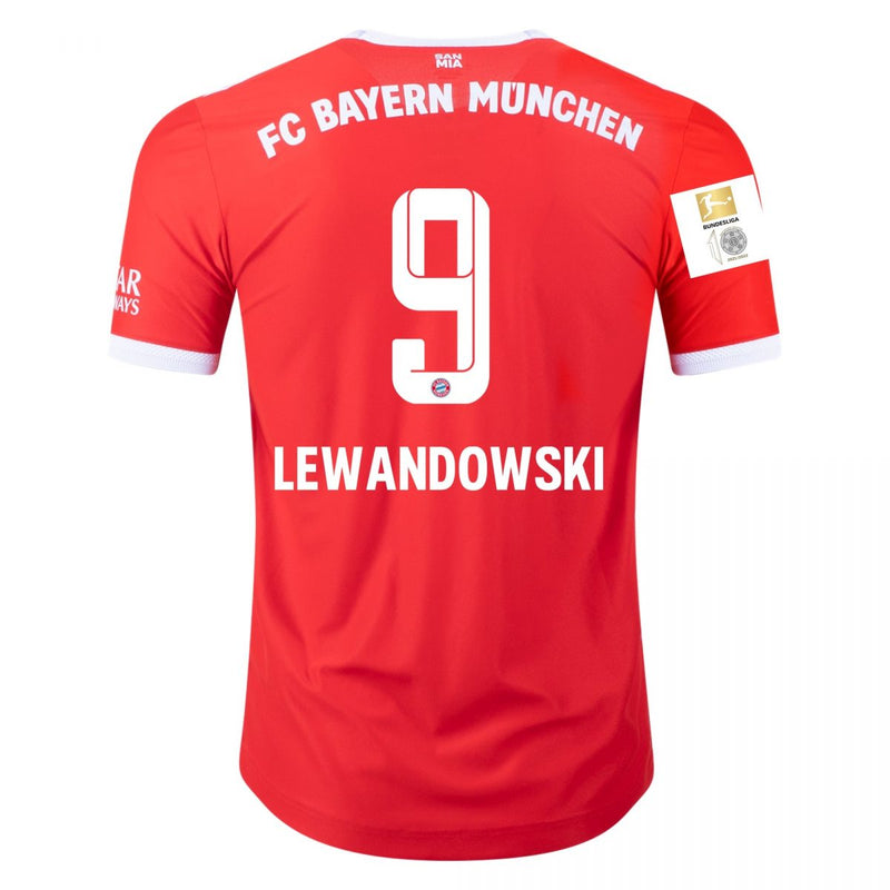 Camiseta Robert Lewandowski Bayern Múnich 22/23 Versión del Jugador I (Home) - Hombre