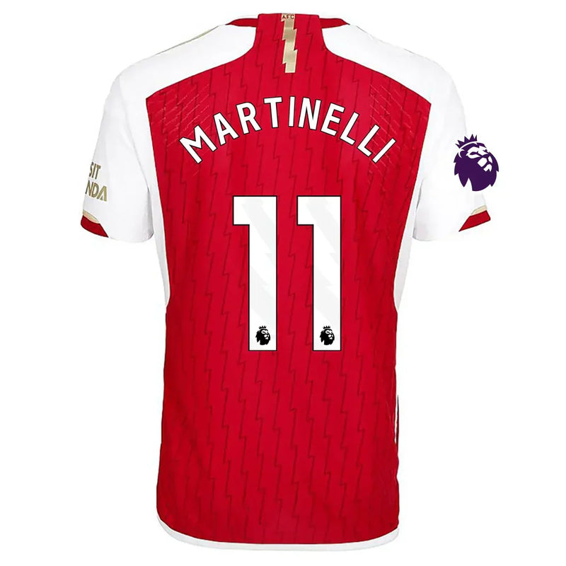 Camiseta Gabriel Martinelli Arsenal 23/24 Versión del Jugador I (Home) - Hombre