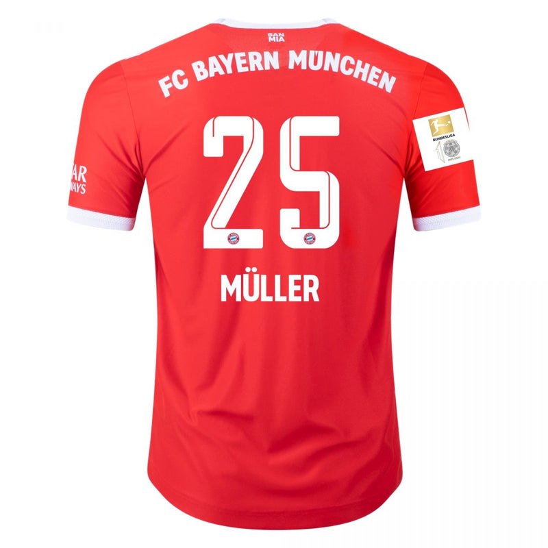 Camiseta Thomas Müller Bayern Múnich 22/23 Versión del Jugador I (Home) - Hombre