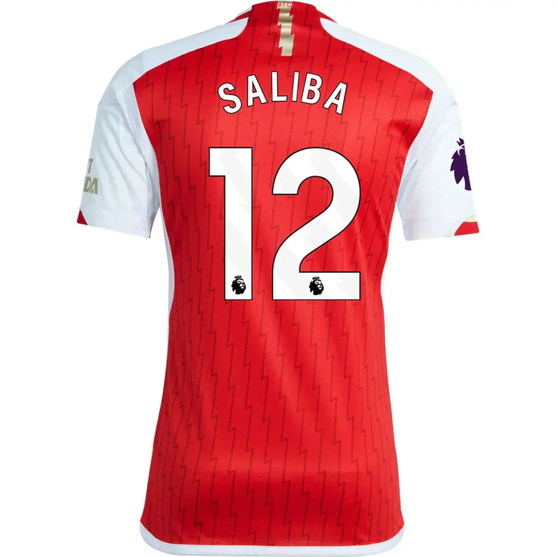 Camiseta William Saliba Arsenal 23/24 I (Home) - Hombre