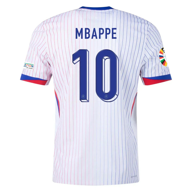 Camiseta Kylian Mbappé Francia 24/25 Versión del Jugador II (Away) - Hombre