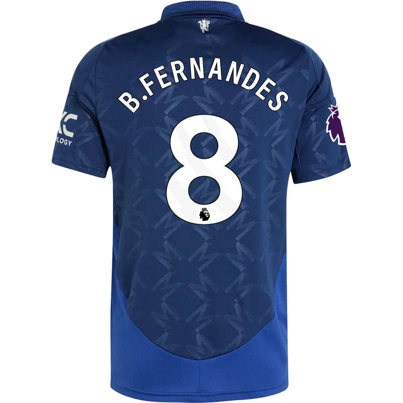 Camiseta Bruno Fernandes Manchester United 24/25 II (Away) - Hombre