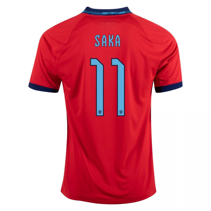 Camiseta Bukayo Saka Inglaterra 22/23 II (Away) - Hombre