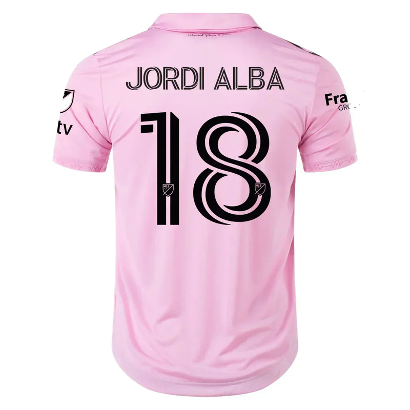 Camiseta Jordi Alba Inter Miami CF 2023 Versión del Jugador I (Home) - Hombre