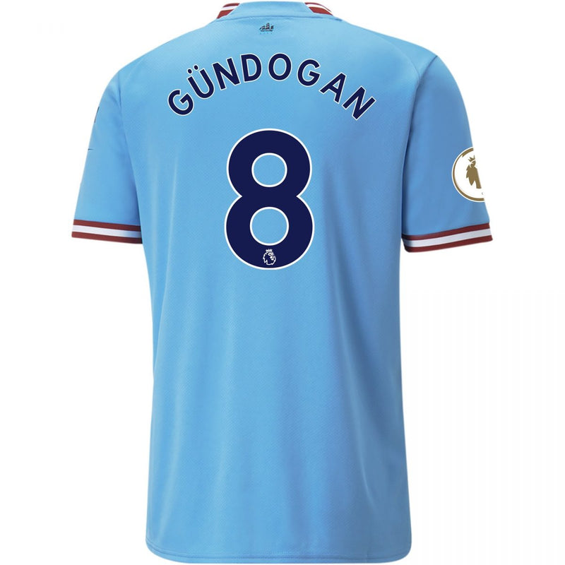 Camiseta Ilkay Gündoğan Manchester City 22/23 I (Home) - Hombre