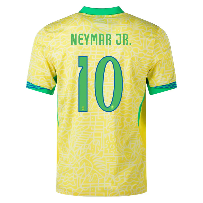 Camiseta Neymar Brasil 24/25 Versión del Jugador I (Home) - Hombre