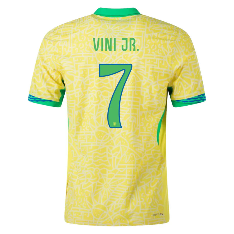 Camiseta Vinicius Jr. Brasil 24/25 I (Home) - Hombre