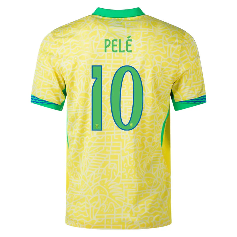 Camiseta Pelé Brasil 24/25 Versión del Jugador I (Home) - Hombre