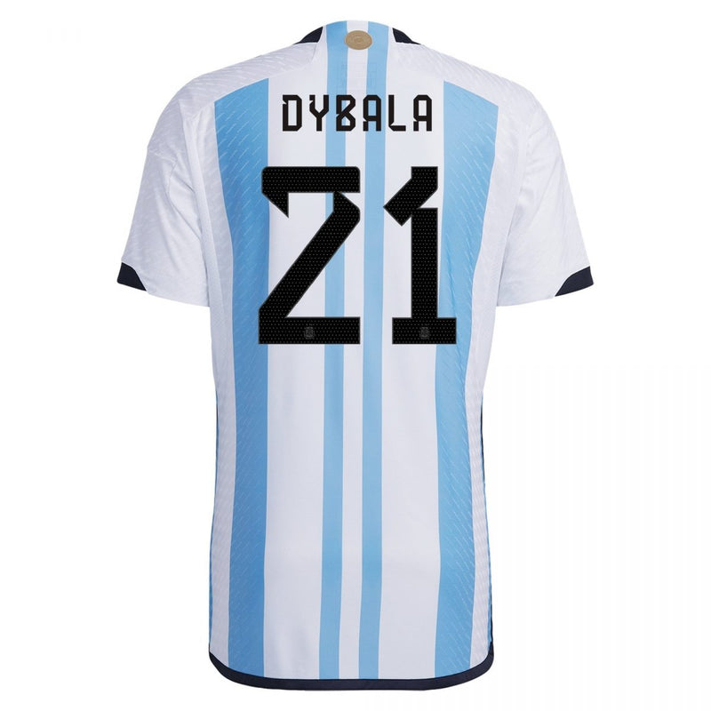 Camiseta Paulo Dybala Argentina 22/23 Versión del Jugador I (Home) - Hombre