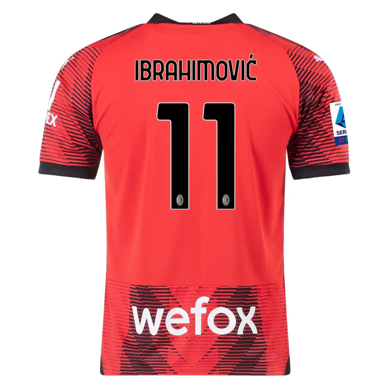 Camiseta Zlatan Ibrahimović AC Milan 23/24 I (Home) - Hombre