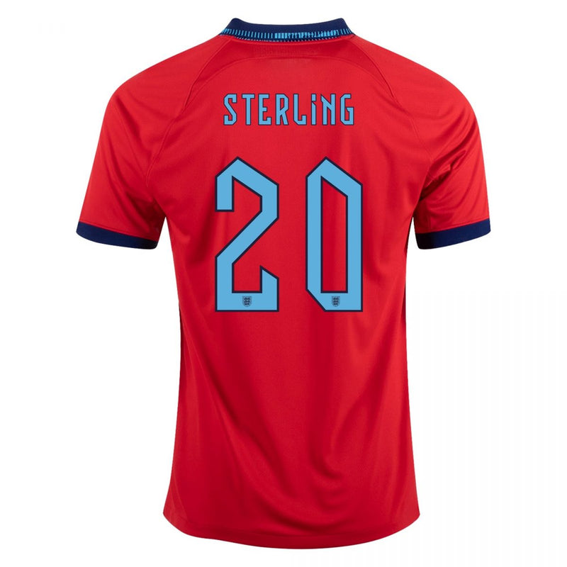 Camiseta Raheem Sterling Inglaterra 22/23 II (Away) - Hombre