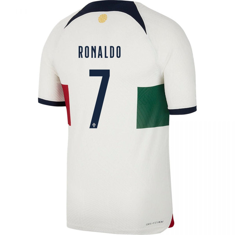 Camiseta Cristiano Ronaldo Portugal 22/23 Versión del Jugador II (Away) - Hombre