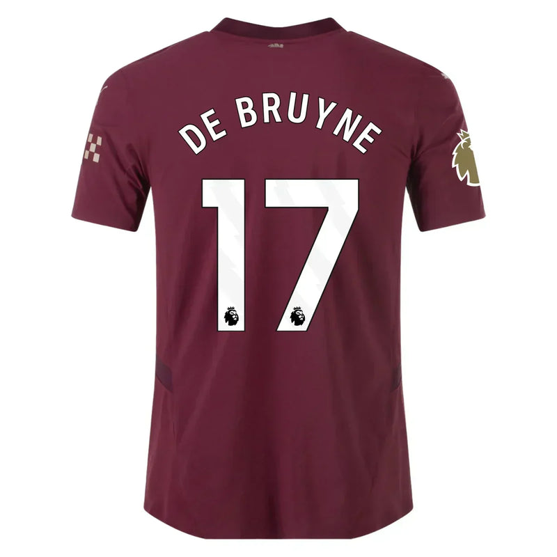 Camiseta Kevin De Bruyne Manchester City 24/25 Versión del Jugador III (Third) - Hombre