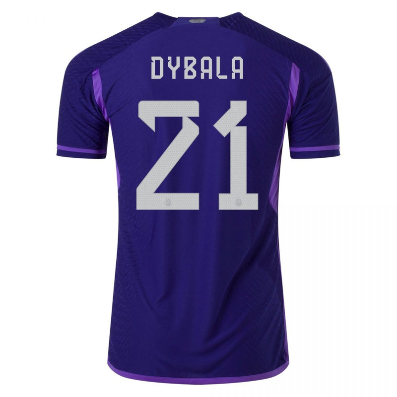 Camiseta Paulo Dybala Argentina 22/23 Versión del Jugador II (Away) - Hombre