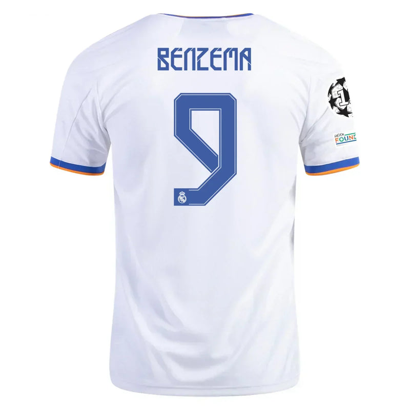 Camiseta Karim Benzema Real Madrid 21/22 Versión del Jugador I (Home) - Hombre