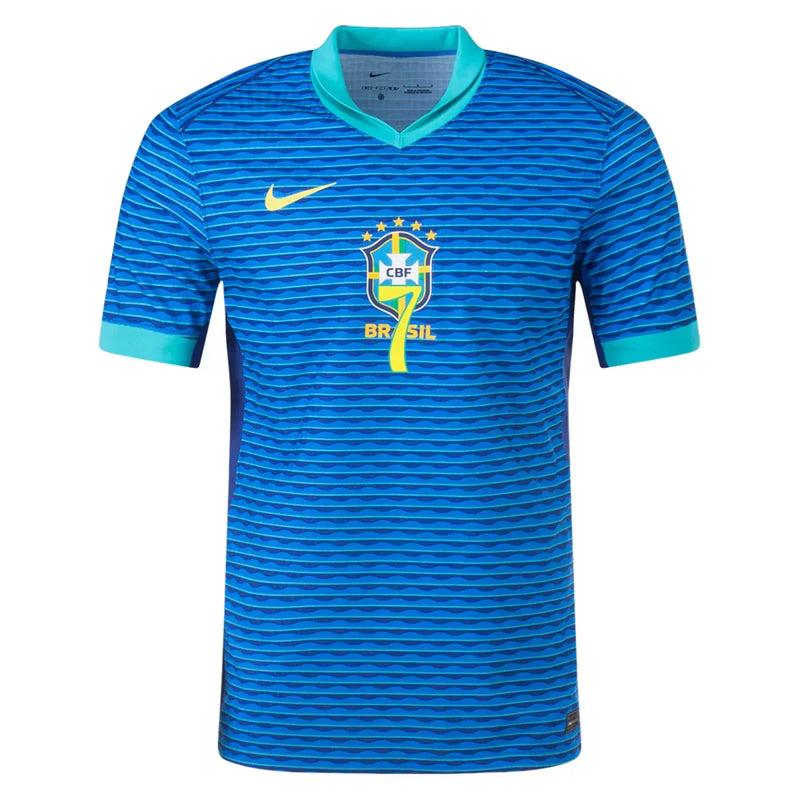 Camiseta Vinicius Jr. Brasil 24/25 Versión del Jugador II (Away) - Hombre