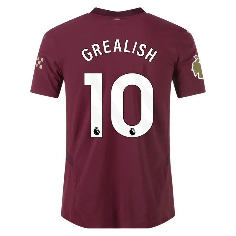 Camiseta Jack Grealish Manchester City 24/25 Versión del Jugador III (Third) - Hombre