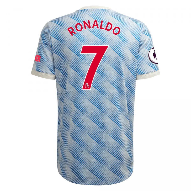 Camiseta Cristiano Ronaldo Manchester United 21/22 Versión del Jugador II (Away) - Hombre