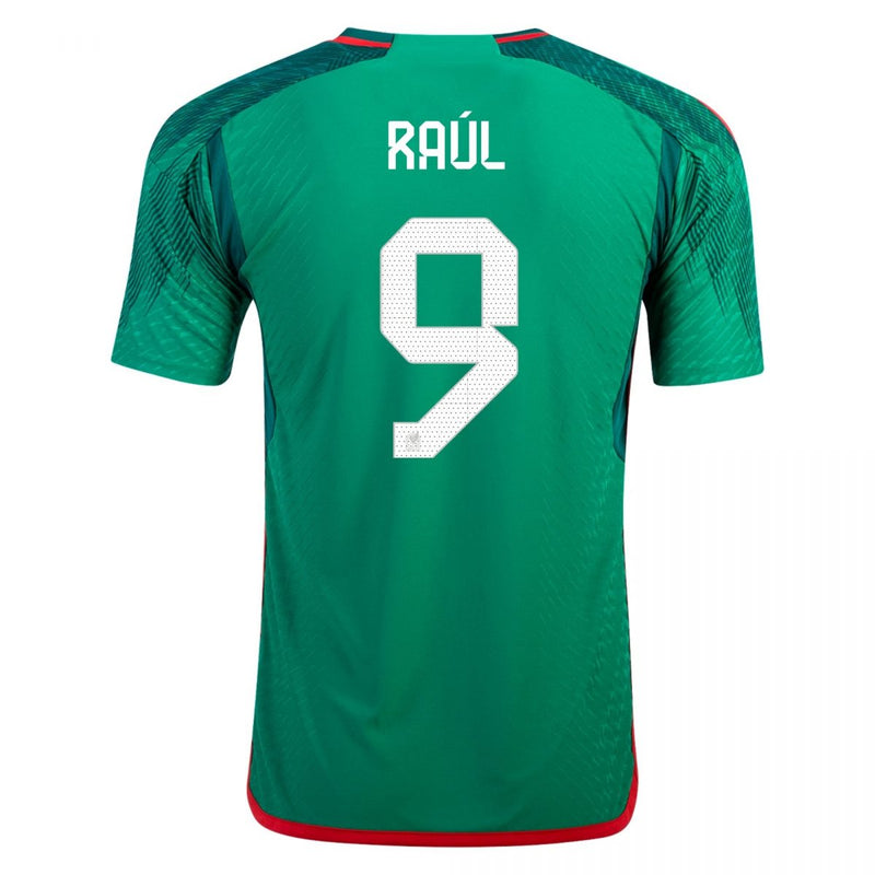 Camiseta Raúl Jiménez México 22/23 Versión del Jugador I (Home) - Hombre