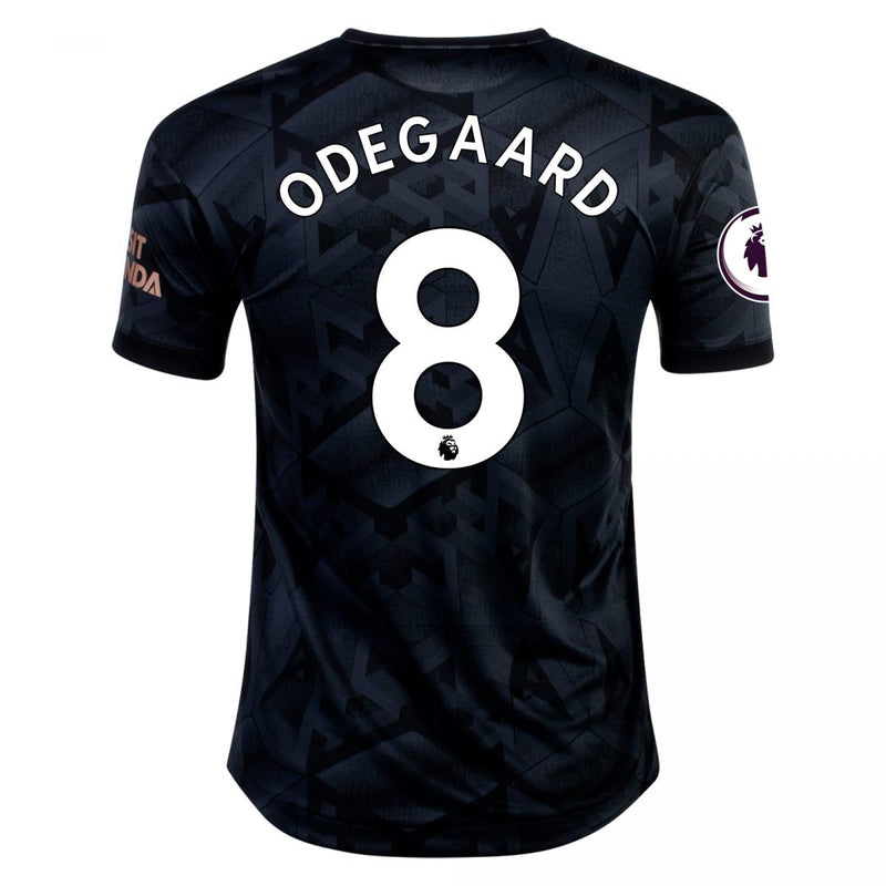 Camiseta Martin Ødegaard Arsenal 22/23 Versión del Jugador II (Away) - Hombre