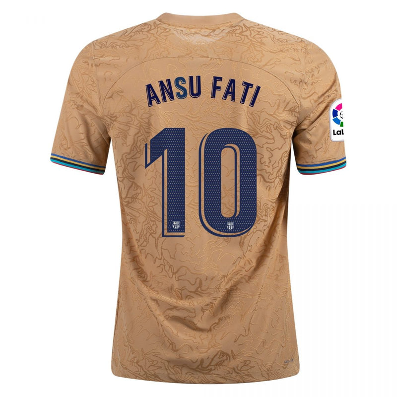 Camiseta Ansu Fati Barcelona 22/23 Versión del Jugador II (Away) - Hombre