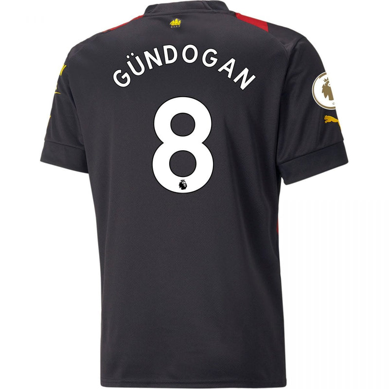 Camiseta Ilkay Gündoğan Manchester City 22/23 II (Away) - Hombre