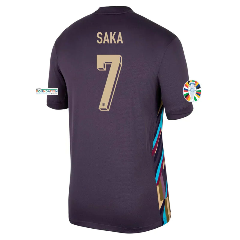 Camiseta Bukayo Saka Inglaterra 24/25 II (Away) - Hombre