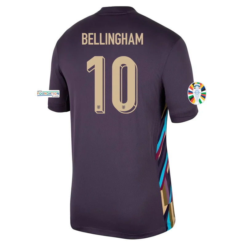 Camiseta Jude Bellingham Inglaterra 24/25 II (Away) - Hombre