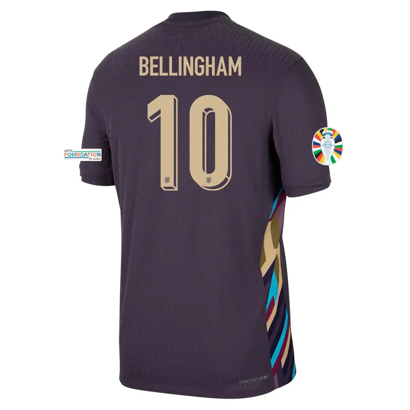 Camiseta Jude Bellingham Inglaterra 24/25 Versión del Jugador II (Away) - Hombre