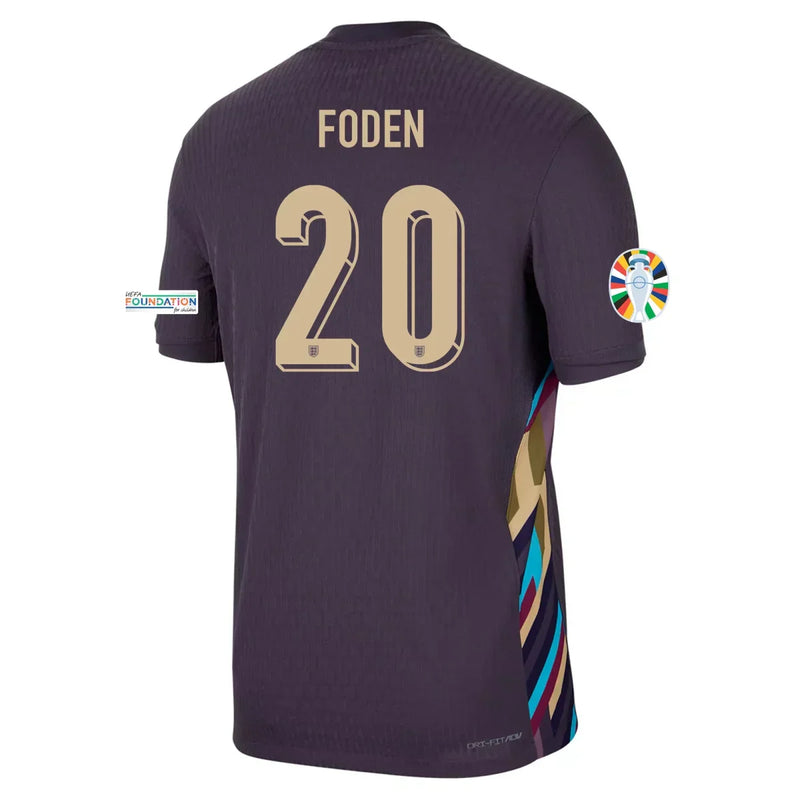 Camiseta Phil Foden Inglaterra 24/25 II (Away) - Hombre