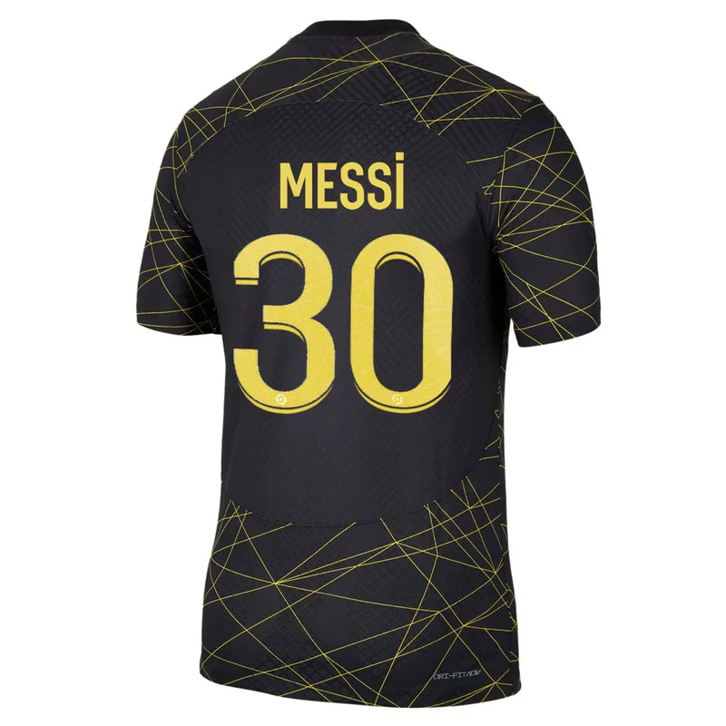 Camiseta Lionel Messi Paris Saint-Germain (PSG) 22/23 Versión del Jugador IV (Fourth) - Hombre