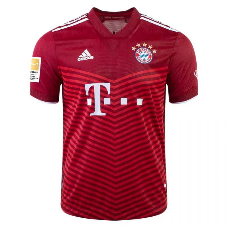 Camiseta Robert Lewandowski Bayern Múnich 21/22 Versión del Jugador I (Home) - Hombre